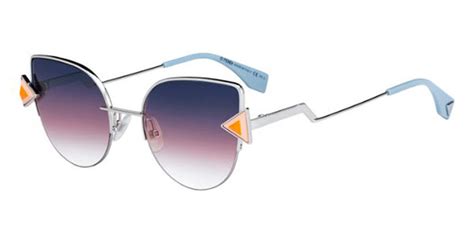 Fendi FF 0242/S TJV/FF Sunglasses Silver 